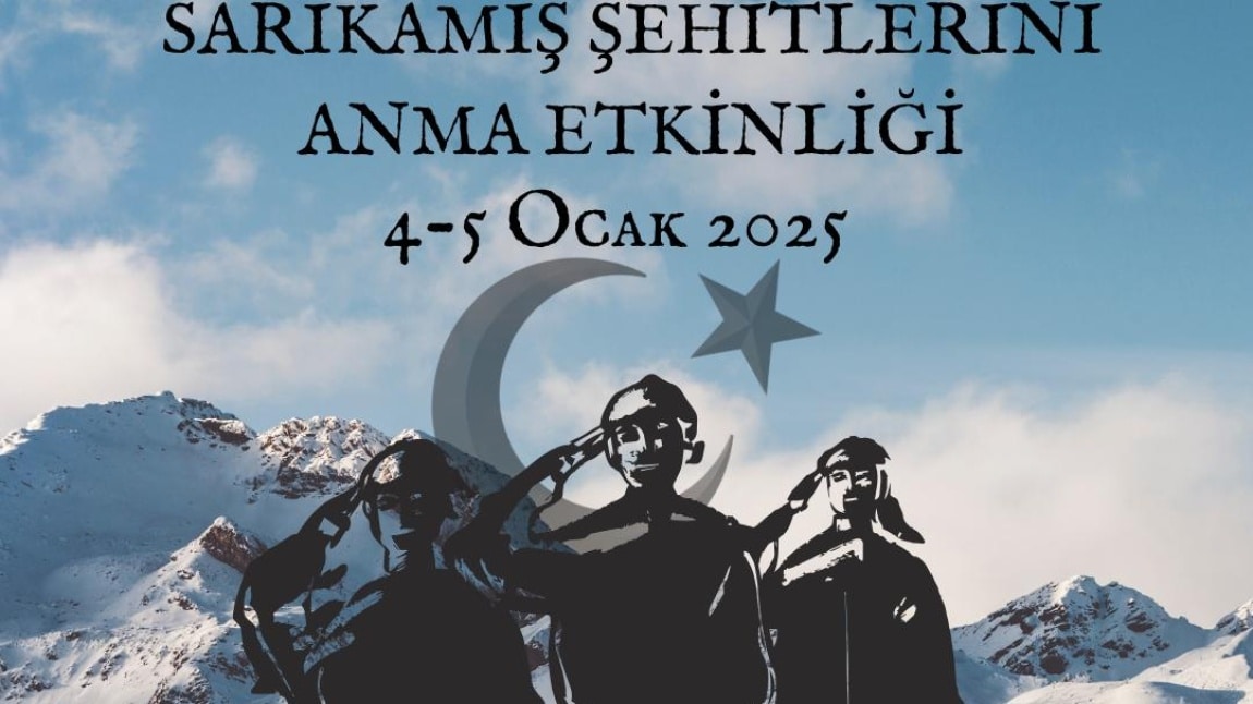 Sarıkamış Şehitlerini Anma Etkinliklerine Katılıyoruz.